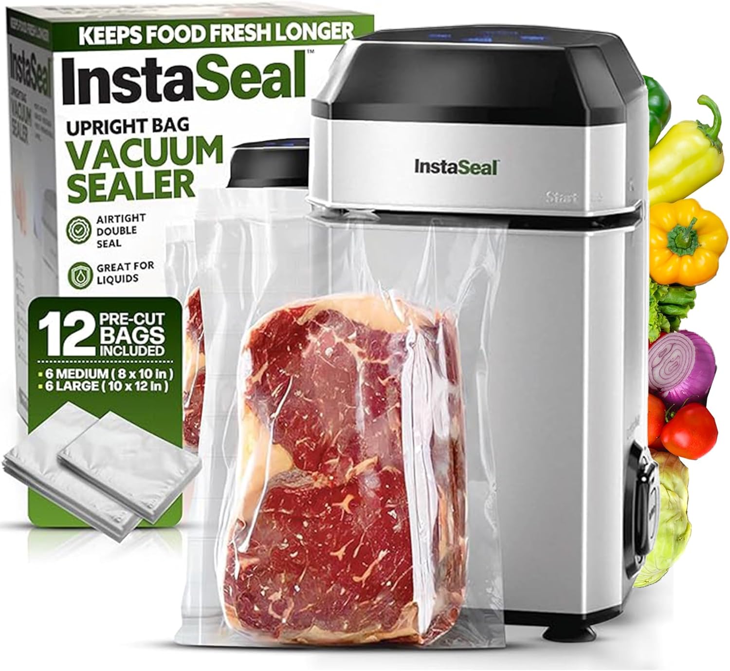 InstaSeal Upright Vacuum Sealer Review: Quick & Easy Food Preservation