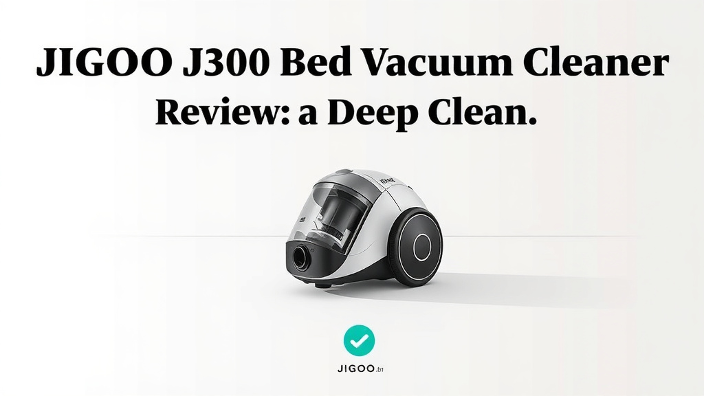 JIGOO J300 Bed Vacuum Cleaner Review: A Deep Clean