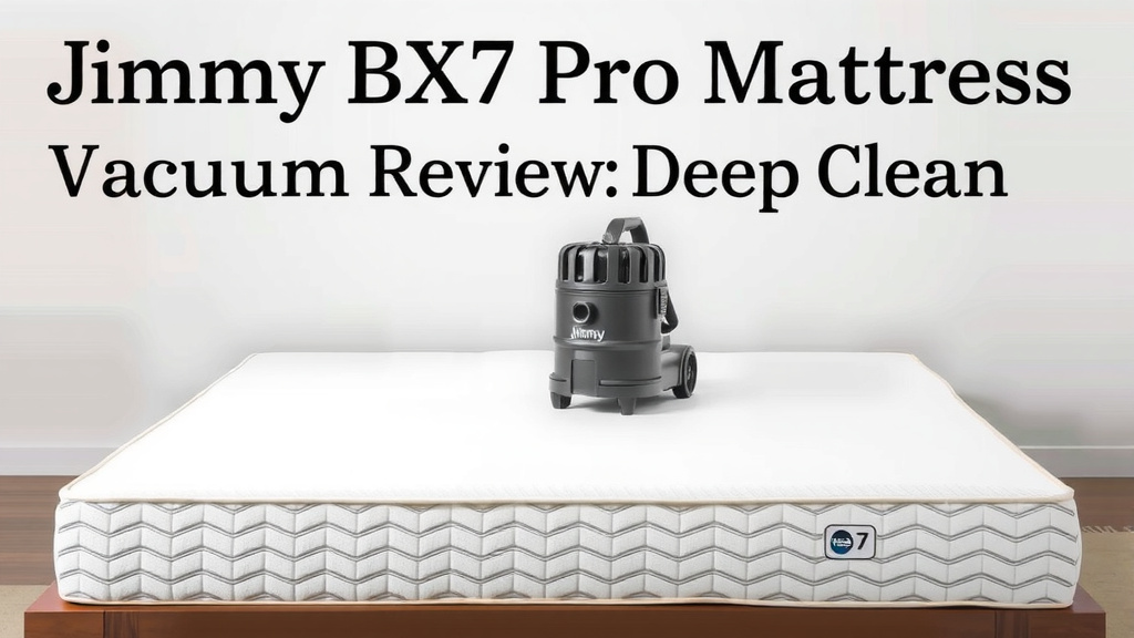 Jimmy BX7 Pro Mattress Vacuum Review: Deep Clean