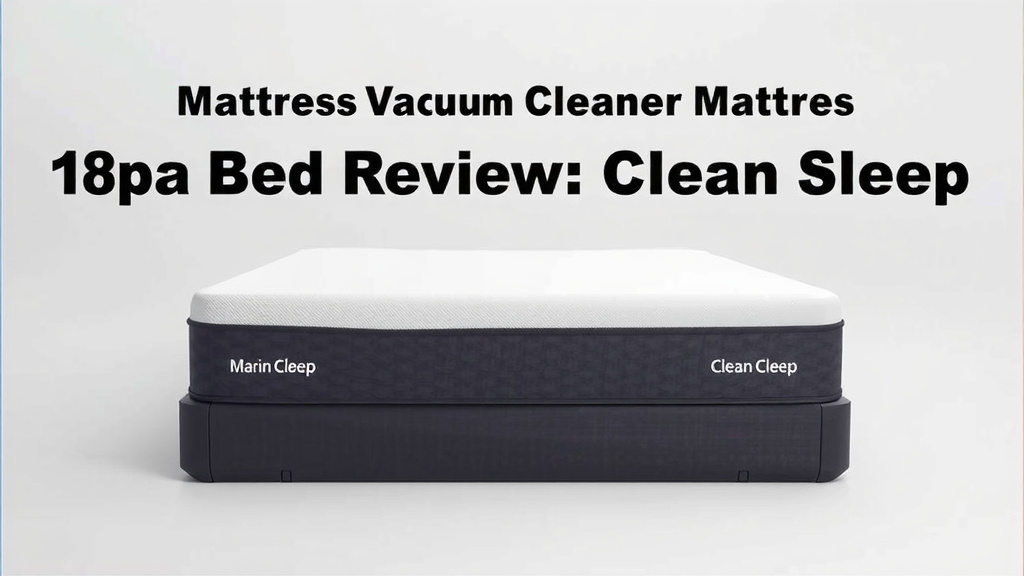 Mattress Vacuum Cleaner 18Kpa Bed Review: Clean Sleep