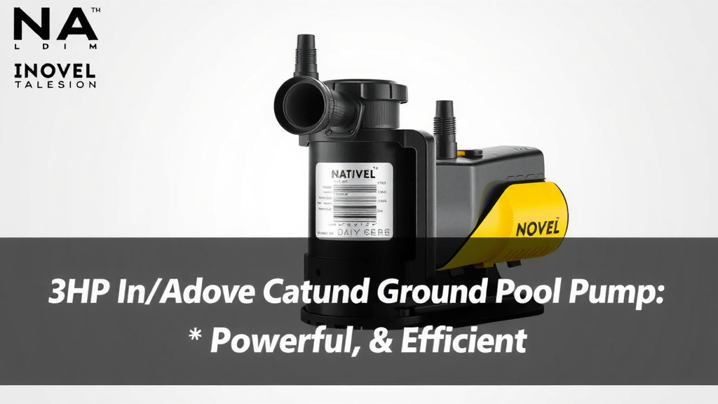 3HP In/Above Ground Pool Pump Review: Powerful & Efficient
