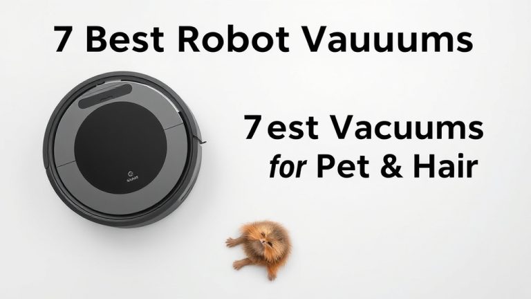 7 Best Robot Vacuums for Carpet & Pet Hair