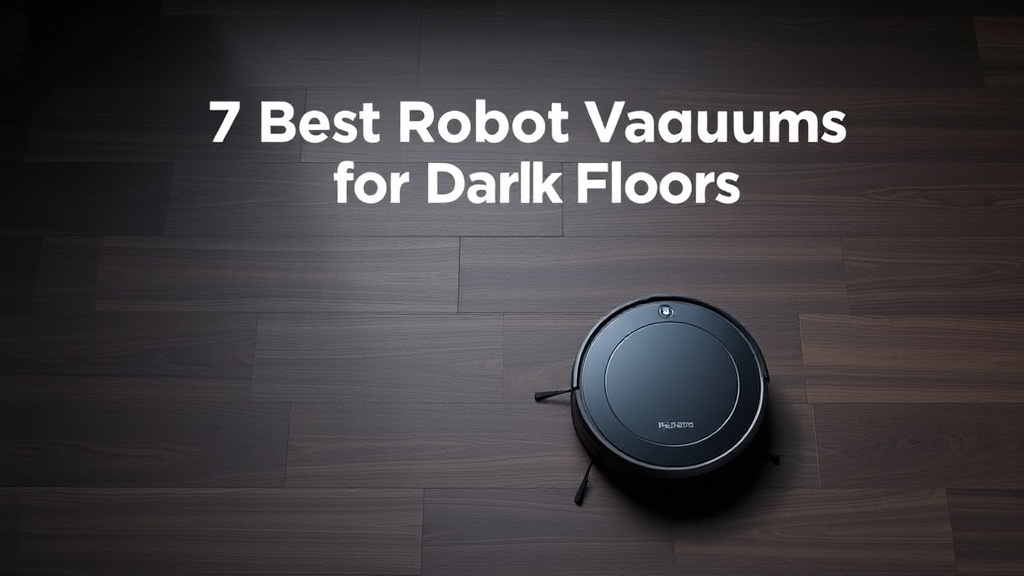 7 Best Robot Vacuums for Dark Floors