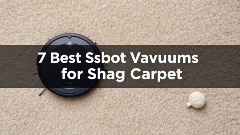 7 Best Robot Vacuums for Shag Carpet