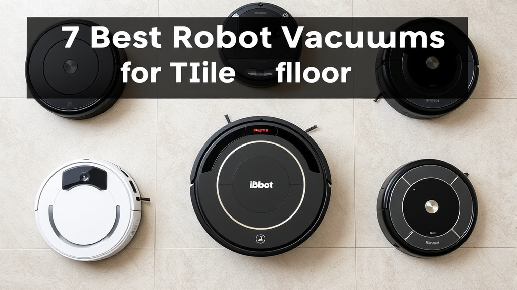 7 Best Robot Vacuums for Tile Floors
