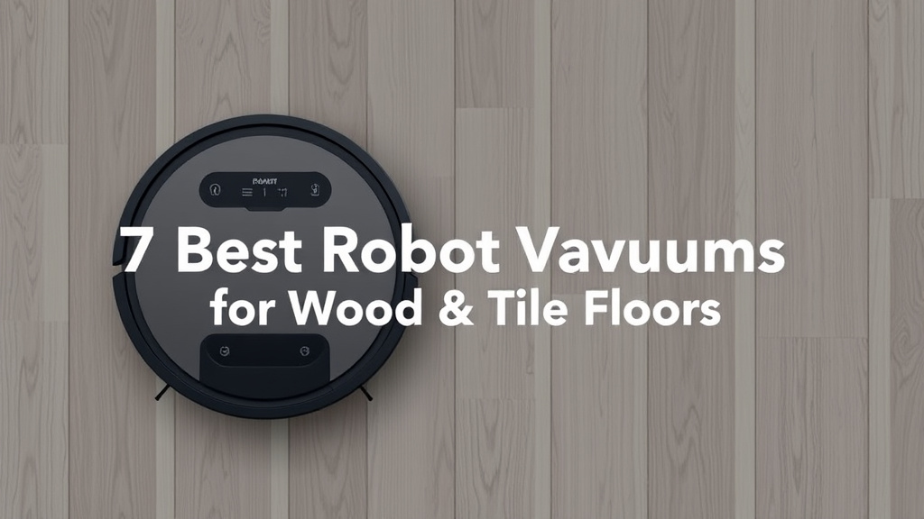 7 Best Robot Vacuums for Wood & Tile Floors