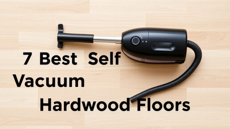 7 Best Self-Cleaning Vacuums for Hardwood Floors