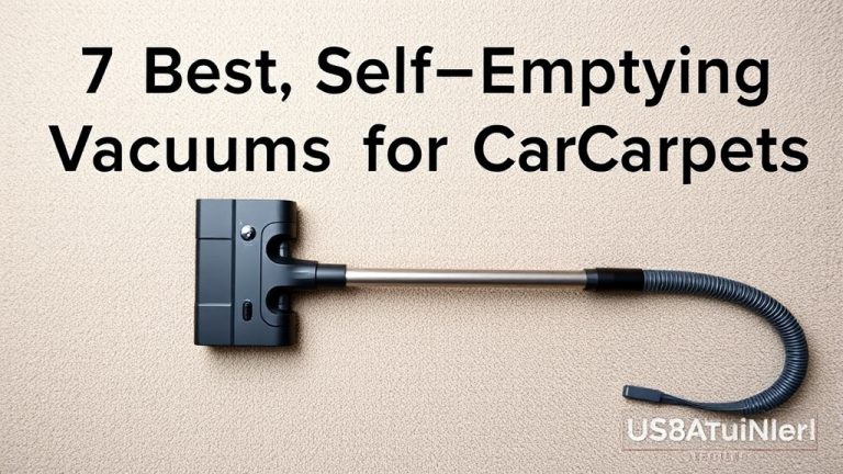 7 Best Self-Emptying Vacuums for Carpets