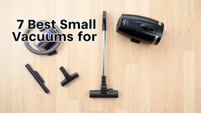 7 Best Small Canister Vacuums for Hardwood Floors