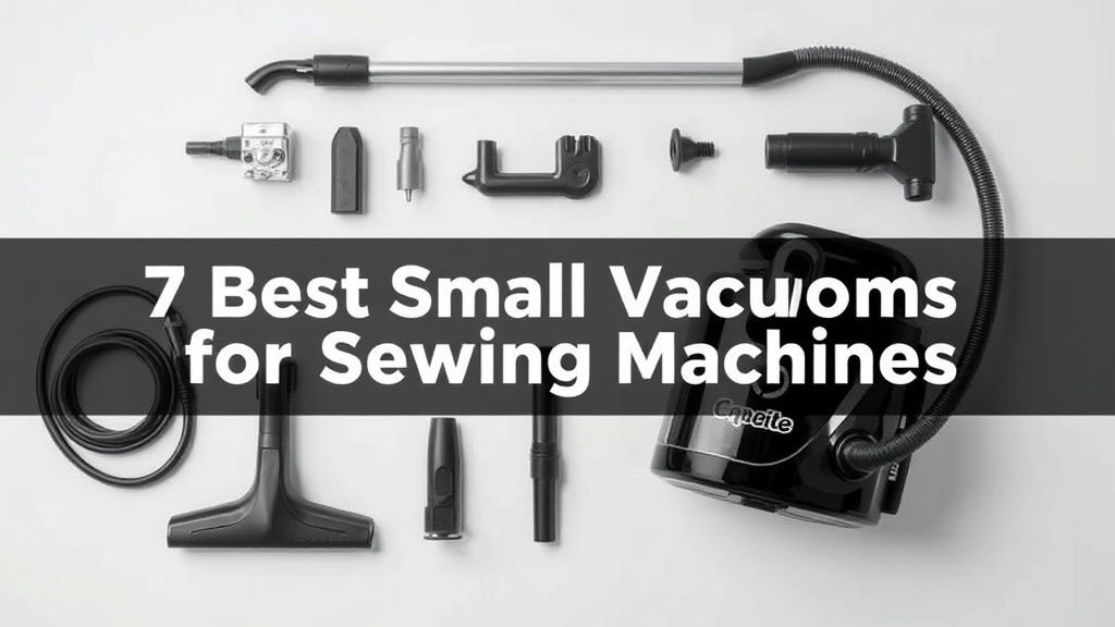 7 Best Small Vacuums for Sewing Machines