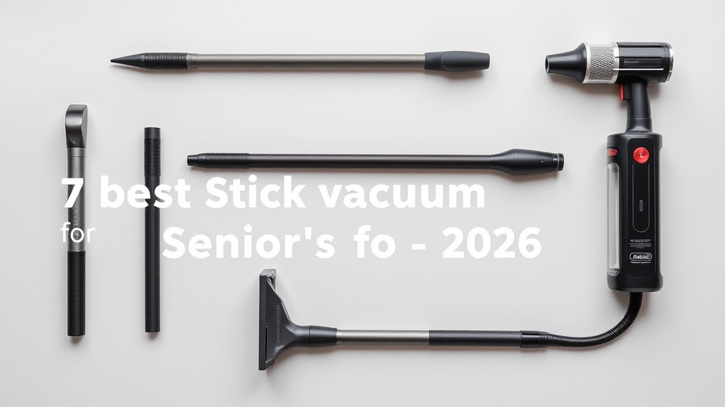 7 Best Stick Vacuums for Seniors in 2026