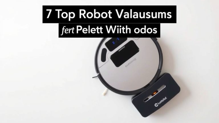 7 Top Robot Vacuums for Pet Hair With Docks
