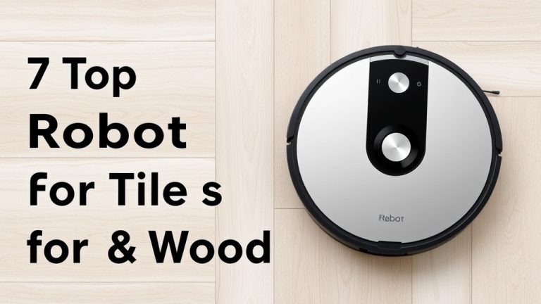 7 Top Robot Vacuums for Tile & Wood Floors
