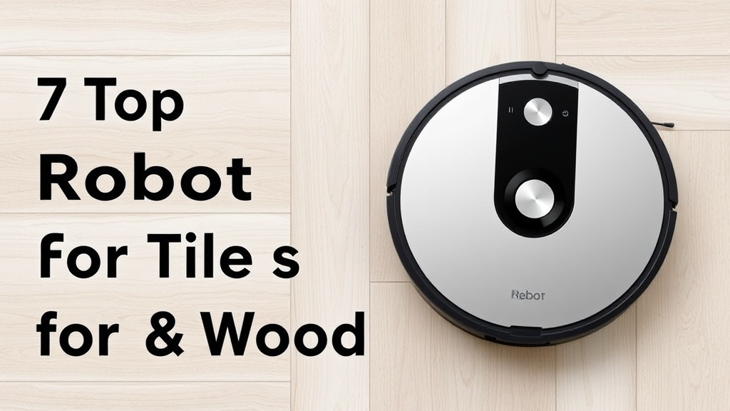 7 Top Robot Vacuums for Tile & Wood Floors