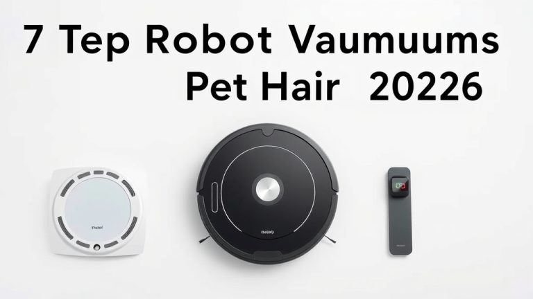 7 Top Robotic Vacuums for Pet Hair 2026