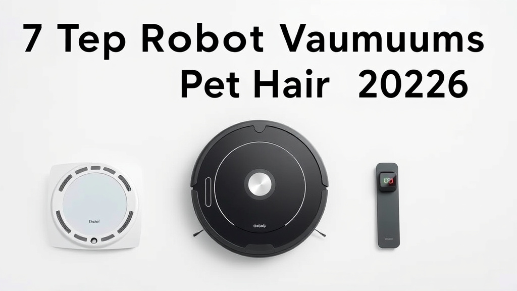 7 Top Robotic Vacuums for Pet Hair 2026