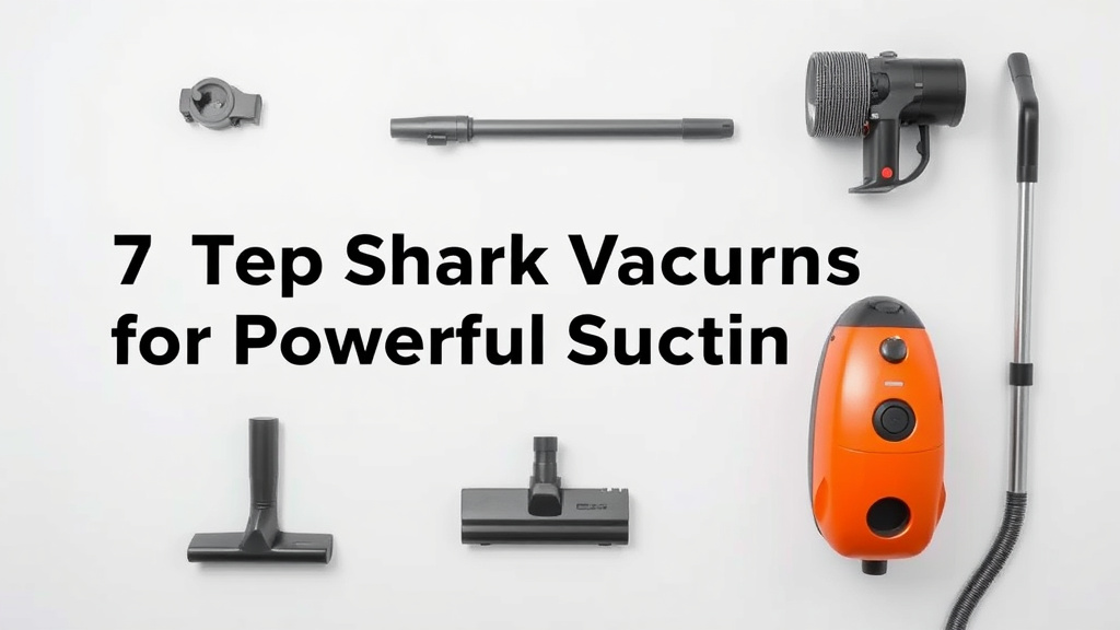 7 Top Shark Vacuums for Powerful Suction