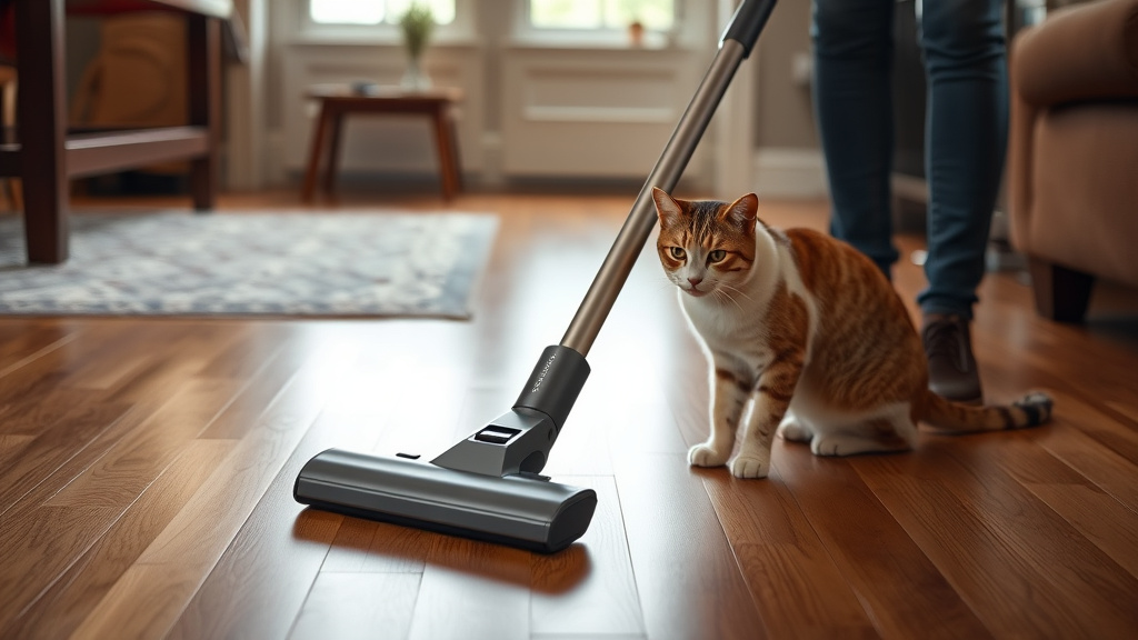 7 Top Stick Vacuums for Cat Litter on Hardwood