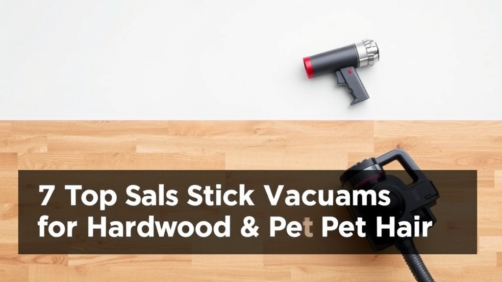 7 Top Stick Vacuums for Hardwood & Pet Hair