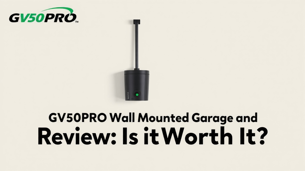GV50PRO Wall Mounted Garage and Review: Is It Worth It
