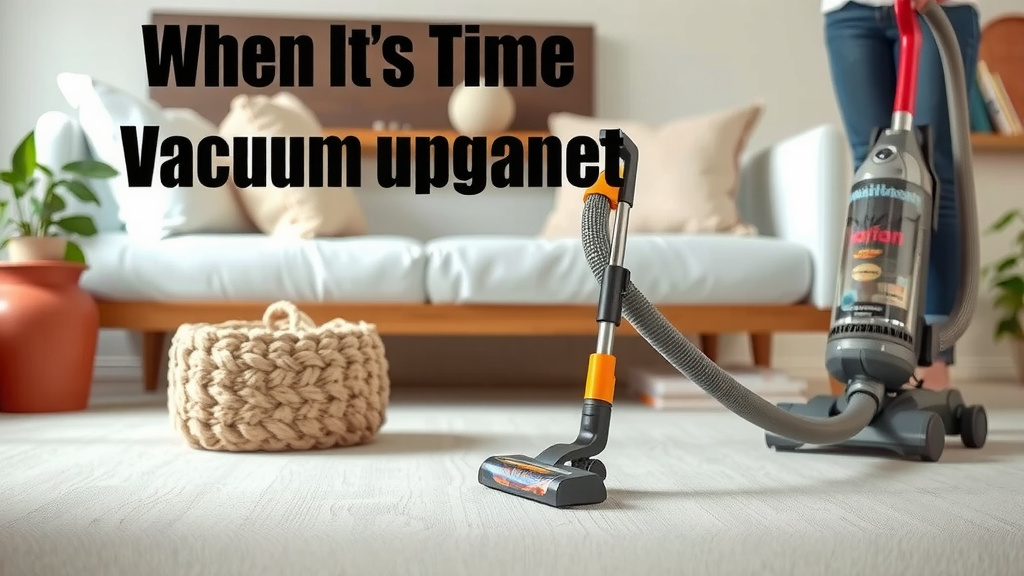 When It's Time for a Vacuum Upgrade