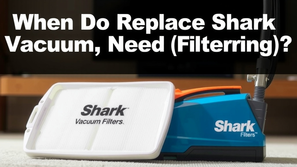 When Do Shark Vacuum Filters Need Replacing?