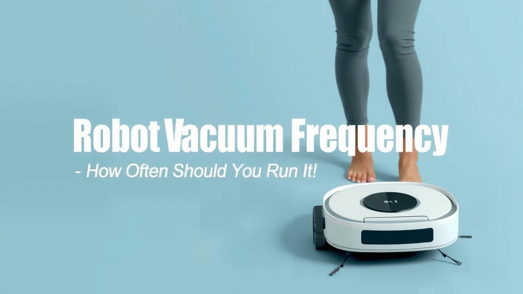 Robot Vacuum Frequency: How Often Should You Run It