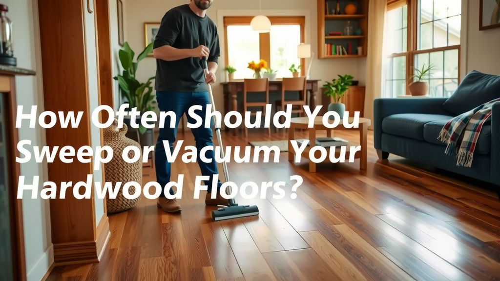How Often Should You Sweep or Vacuum Your Hardwood Floors?