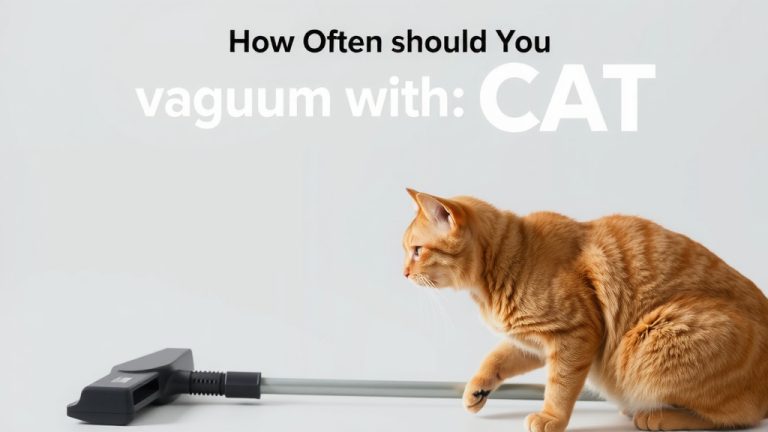 How Often to Vacuum with a Cat: Your Guide