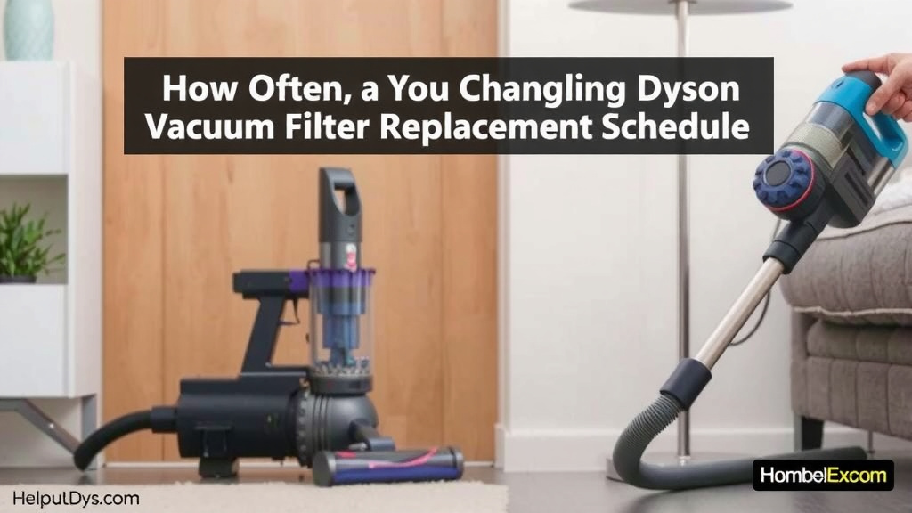 Understanding Your Dyson Vacuum Filter Replacement Schedule