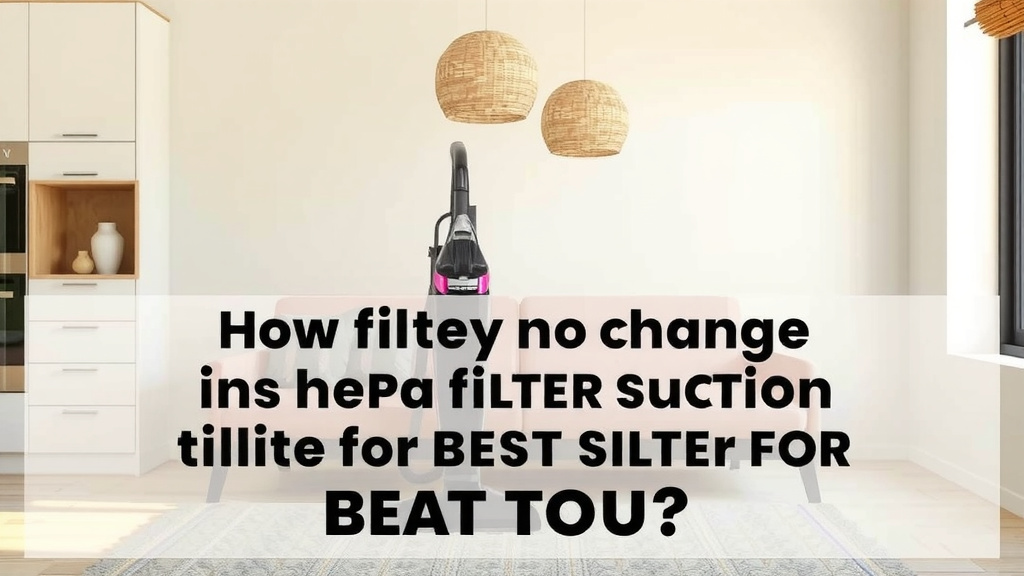 When to Refresh Your Miele Vacuum's HEPA Filter