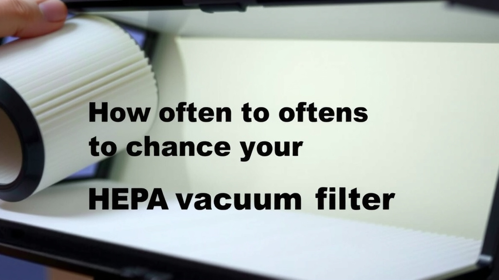 How Often to Change Your HEPA Vacuum Filter