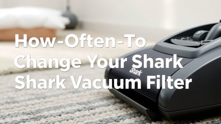 How Often To Change Your Shark Vacuum Filter