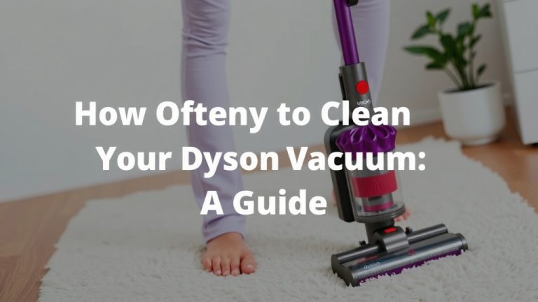 How Often to Clean Your Dyson Vacuum: A Guide