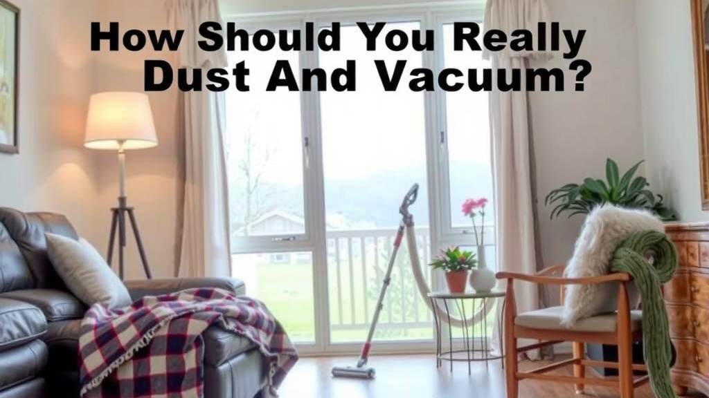 When Should You Really Dust and Vacuum?