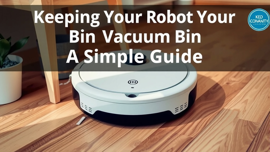 Keeping Your Robot Vacuum Bin Clean: A Simple Guide