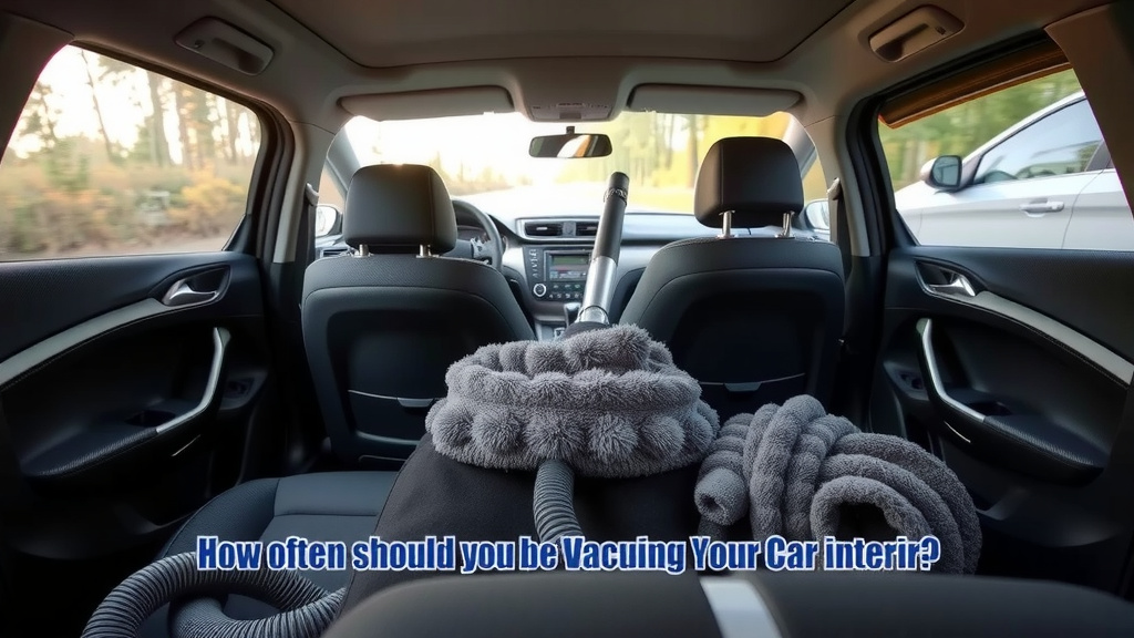 How Often Should You Be Vacuuming Your Car's Interior?