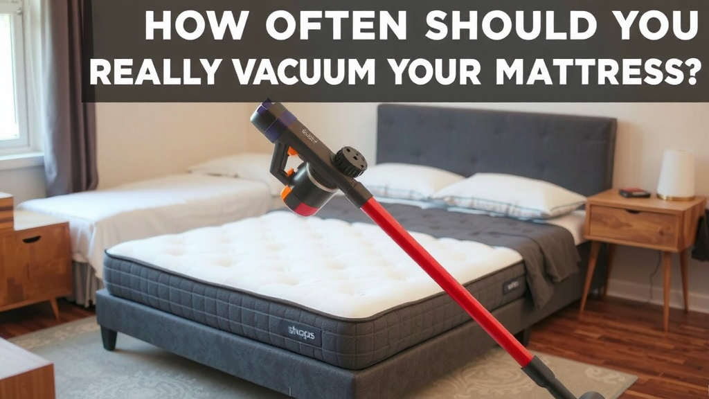 How Often Should You Really Vacuum Your Mattress?