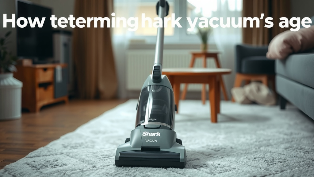 Determining Your Shark Vacuum's Age