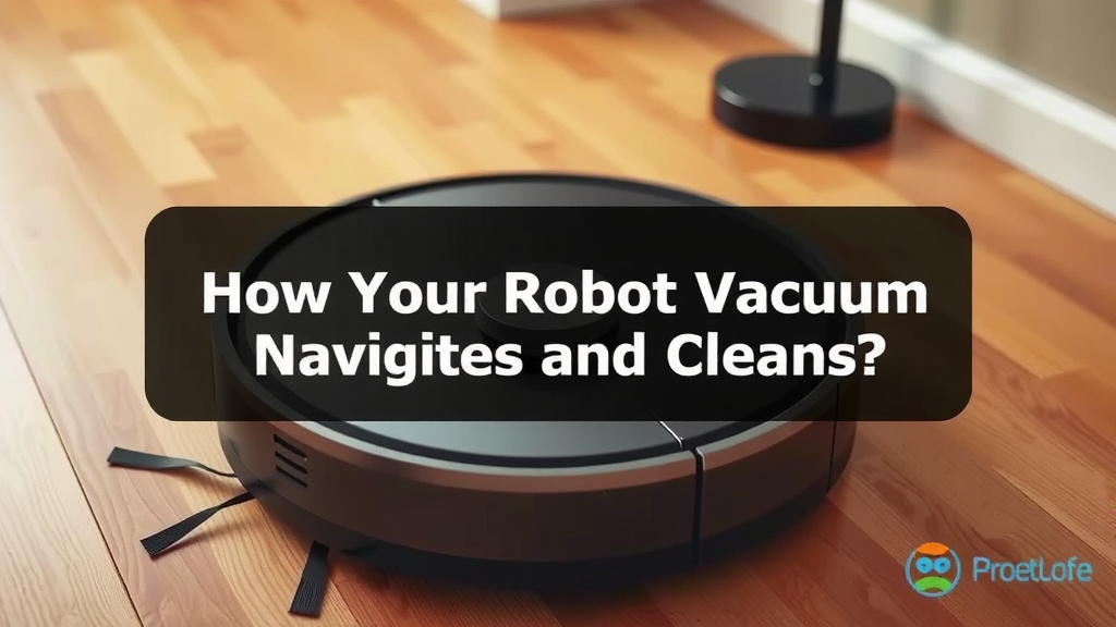 How Your Robot Vacuum Navigates and Cleans