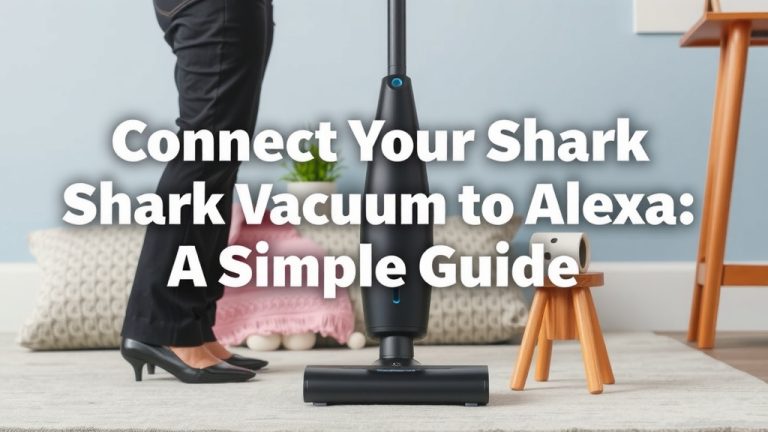 Connect Your Shark Vacuum to Alexa: A Simple Guide