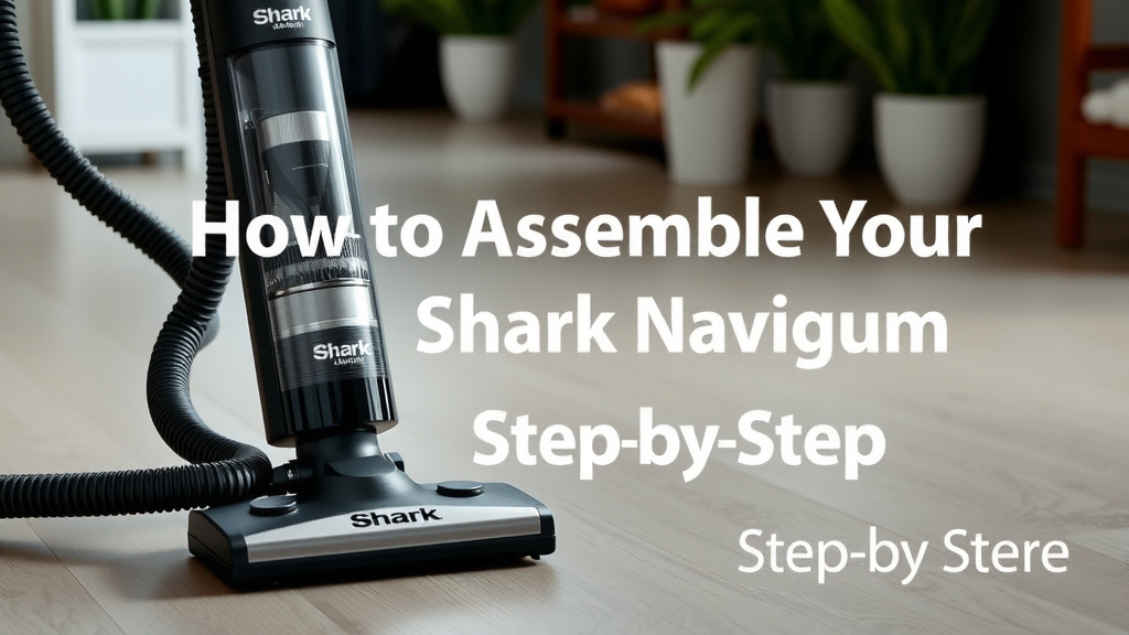How to Assemble Your Shark Navigator Vacuum Step-by-Step