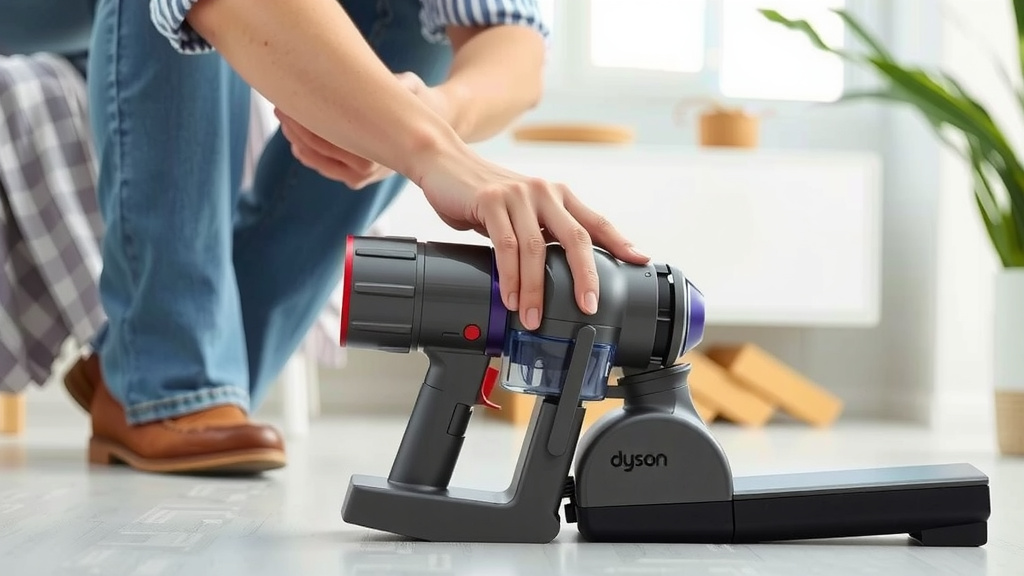 Putting Together Your New Dyson Cordless Vacuum