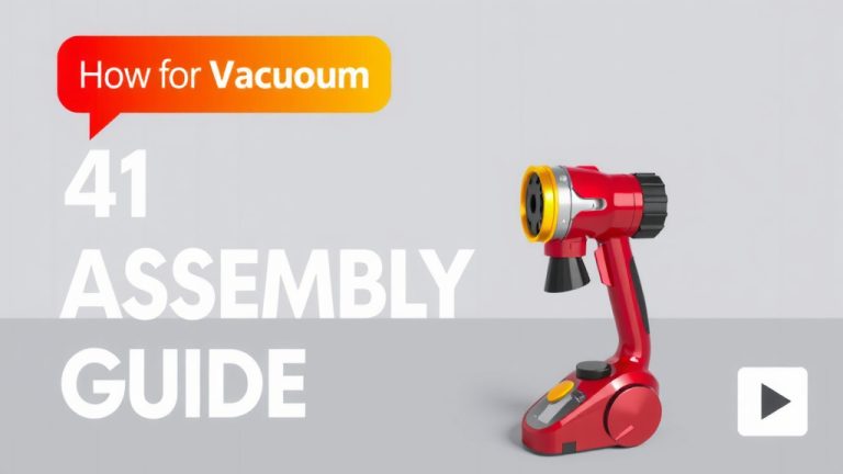 Rainbow Vacuum Assembly Guide: Step-by-Step Instructions