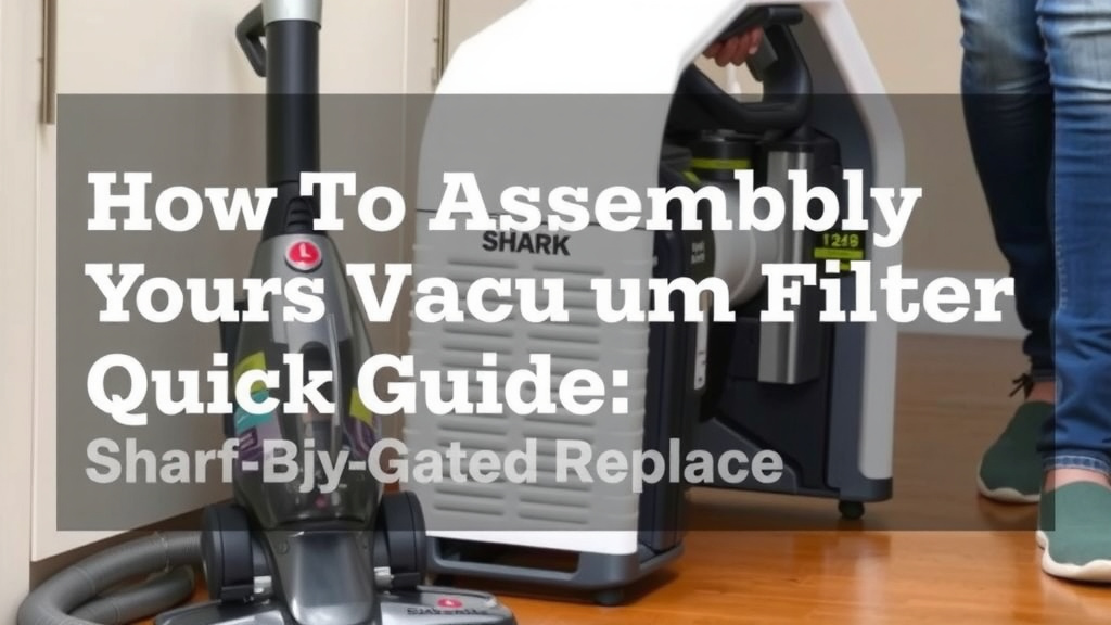 Getting Your Shark Vacuum Filter Replaced: A Quick Guide