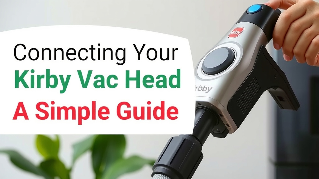Connecting Your Kirby Vacuum Head: A Simple Guide