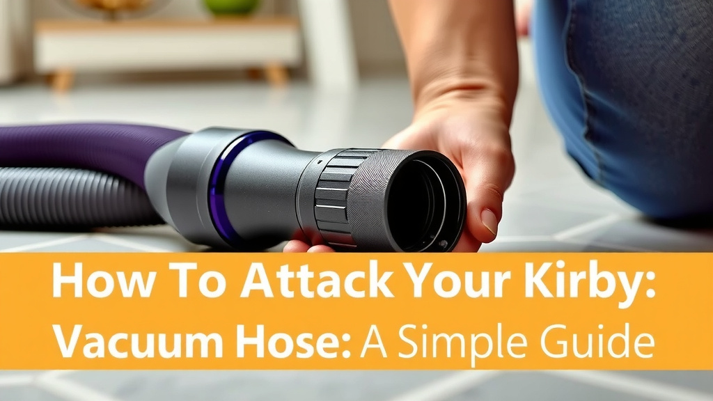 Securing Your Kirby Vacuum Hose Properly