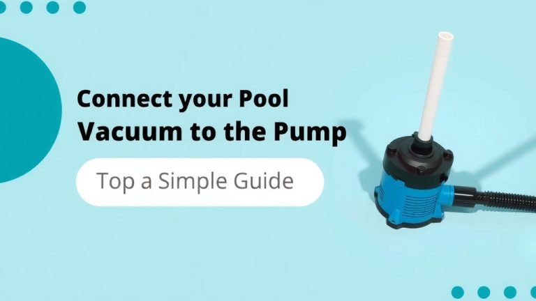 Connect Your Pool Vacuum to the Pump: A Simple Guide