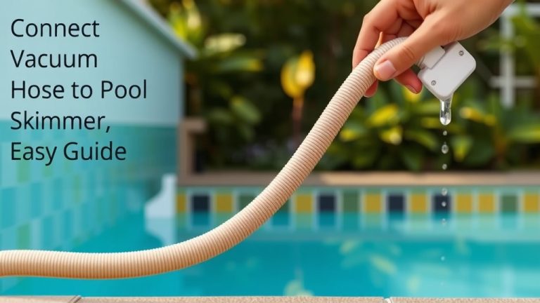 Connect Vacuum Hose to Pool Skimmer: Easy Guide