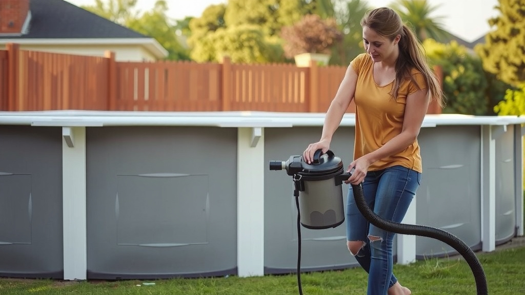 Getting Your Above-Ground Pool Vacuum Ready to Go
